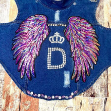 Load image into Gallery viewer, Personalised Vest with Name/Studs/Stones