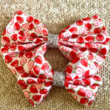 Load image into Gallery viewer, Summer times - Strawberry Bow