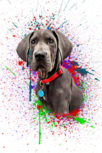 Load image into Gallery viewer, Splatter Digital Art