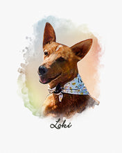 Load image into Gallery viewer, Watercolour Digital Art