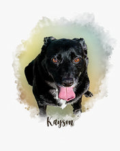 Load image into Gallery viewer, Watercolour Digital Art