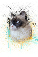 Load image into Gallery viewer, Splatter Digital Art
