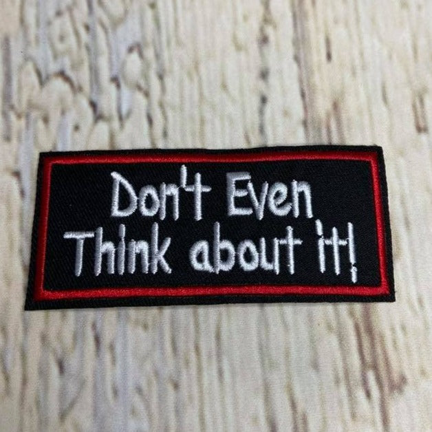 #55 Don't Even Think About It!