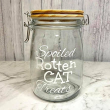 Load image into Gallery viewer, Treat Jars - Clip lock lid to keep your treat fresh longer
