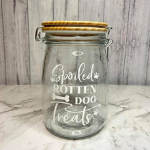 Load image into Gallery viewer, Treat Jars - Clip lock lid to keep your treat fresh longer
