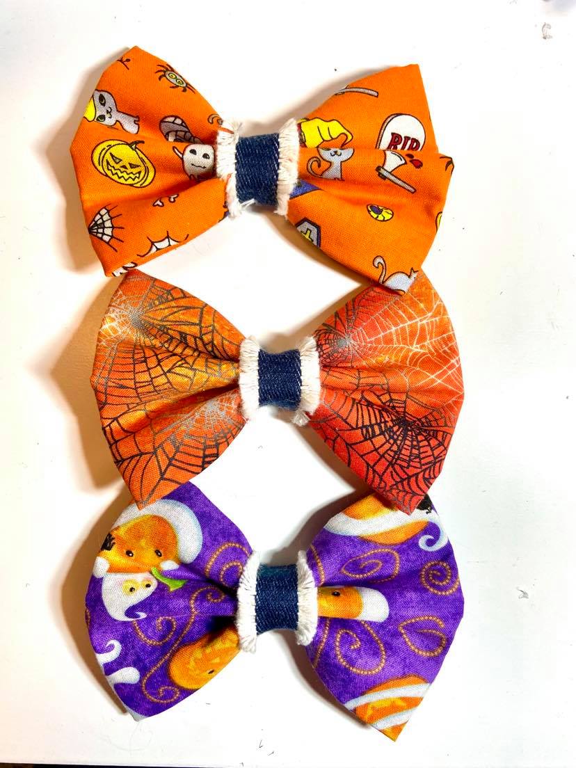 Halloween bowties