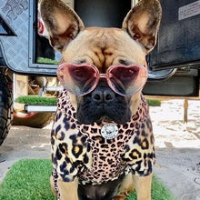 Load image into Gallery viewer, Brittney is wearing pink transparent sunnies 
